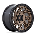 Fuel - D841 RUNNER OR - Bronze - Bronze with Black Ring - 18" x 9", 1 Offset, 6x139.7 (Bolt pattern), 106.1mm HUB