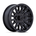 MSA Offroad Wheels - M49 CREED - Black - Matte Black - 15" x 7", 10 Offset, 4x156 (Bolt pattern), 115.1mm HUB