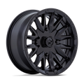 MSA Offroad Wheels - M49 CREED - Black - Matte Black - 16" x 7", 10 Offset, 4x110 (Bolt pattern), 86.0mm HUB