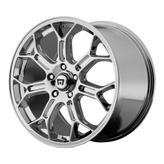 Motegi - MR120 TECHNO MESH S - Chrome - 19" x 10", 79 Offset, 5x120.65 (Bolt pattern), 72.56mm HUB