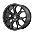 Motegi - MR120 TECHNO MESH S - Black - Satin Black - 19" x 10", 79 Offset, 5x120.65 (Bolt pattern), 72.56mm HUB