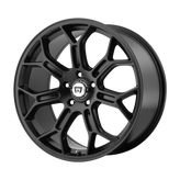 Motegi - MR120 TECHNO MESH S - Black - Satin Black - 19" x 10", 48 Offset, 5x120.65 (Bolt pattern), 72.56mm HUB