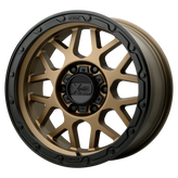 XD Series - XD135 GRENADE OR - Bronze - Matte Bronze Matte Black Lip - 18" x 8.5", 0 Offset, 5x127 (Bolt pattern), 78.1mm HUB