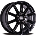 Euro Design - Legend - Black - Gloss Black - 19" x 8.5", 20 Offset, 5x112 (Bolt pattern), 66.6mm HUB