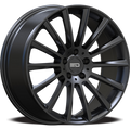 Euro Design - Sacco - Black - Matte Black - 19" x 8", 30 Offset, 5x112 (Bolt pattern), 66.6mm HUB