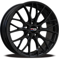 Euro Design - Camillo - Black - Gloss Black - 18" x 8", 35 Offset, 5x114.3 (Bolt pattern), 72.6mm HUB