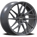 Euro Design - Tech - Gunmetal - Gloss Gunmetal - 18" x 8", 35 Offset, 5x114.3 (Bolt pattern), 72.6mm HUB