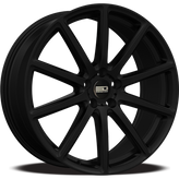 Euro Design - Legend - Black - Matte Black - 18" x 8", 21 Offset, 5x112 (Bolt pattern), 66.6mm HUB