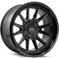 Mayhem - INTREPID - Black - Gloss Black - 20" x 9", 0 Offset, 6x135/139.7 (Bolt pattern), 106.0mm HUB