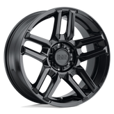 Black Rhino - MESA - Black - Gloss Black - 20" x 9", 2 Offset, 5x139.7 (Bolt pattern), 78.1mm HUB