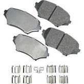 Disc Brake Pad Set-ProACT Ultra Premium Ceramic Pads Front fits 06-14 MX-5 Miata