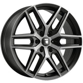 Touren - TR79 - Black - GLOSS BLACK W/DARK TINT - 22" x 9.5", 30 Offset, 6x139.7 (Bolt Pattern), 106.1mm HUB