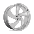 US MAG - U132 DESPERADO - Chrome - 24" x 9", 1 Offset, 5x127 (Bolt pattern), 78.1mm HUB