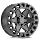 Black Rhino - YORK - Gunmetal - Matte Gunmetal - 20" x 9", 12 Offset, 6x139.7 (Bolt pattern), 112.1mm HUB