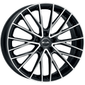 Mak Wheels - SPECIALE - Black - BLACK MIRROR - 21" x 8.5", 40 Offset, 5x114.3 (Bolt Pattern), 76mm HUB