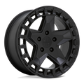 Victor Equipment Wheels - ALPEN - Black - MATTE BLACK - 17" x 8", 20 Offset, 5x130 (Bolt Pattern), 71.5mm HUB