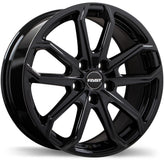 Fast Wheels - Impression - Black - Gloss Black - 17" x 7.5", 45 Offset, 5x114.3 (Bolt Pattern), 67.1mm HUB