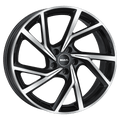 Mak Wheels - KASSEL - Black - BLACK MIRROR - 18" x 8", 30 Offset, 5x112 (Bolt Pattern), 57.1mm HUB