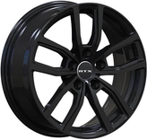 RTX Wheels - Solstice - Black - Gloss Black - 18" x 7.5", 38 Offset, 5x114.3 (Bolt Pattern), 60.1mm HUB