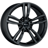 Mak Wheels - LUFT - Black - MATTE BLACK - 18" x 8", 57 Offset, 5x112 (Bolt Pattern), 66.6mm HUB