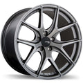 Fast Wheels - FC04 - Grey - Titanium - 19" x 9.5", 45 Offset, 5x114.3 (Bolt Pattern), 72.6mm HUB