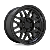 Black Rhino - DELTA - Black - GLOSS BLACK - 17" x 9.5", 12 Offset, 6x120 (Bolt Pattern), 67.1mm HUB