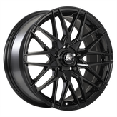 Dai Alloys - Nerve - Black - Gloss Black - 15" x 6.5", 40 Offset, 4x100 (Bolt Pattern), 73.1mm HUB