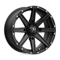 MSA Offroad Wheels - M33 CLUTCH - Black - SATIN BLACK - 16" x 7", 10 Offset, 4x137 (Bolt Pattern), 112.1mm HUB