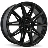 Fast Wheels - Switch - Black - Satin Black - 18" x 8", 35 Offset, 5x114.3 (Bolt Pattern), 67.1mm HUB