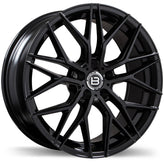 Braelin - BR10 - Black - Gloss Black - 19" x 8.5", 45 Offset, 5x120.65 (Bolt Pattern), 70.3mm HUB