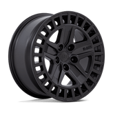 Black Rhino - ALSTON - Black - MATTE BLACK - 18" x 8.5", 25 Offset, 5x114.3 (Bolt Pattern), 72.6mm HUB