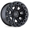 Black Rhino - OZARK - Black - MATTE BLACK - 17" x 9.5", 12 Offset, 6x114.3 (Bolt Pattern), 76.1mm HUB