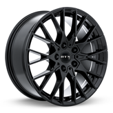 RTX Wheels - Beyreuth - Black - Gloss Black - 18" x 8", 35 Offset, 5x112 (Bolt Pattern), 66.6mm HUB