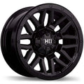 Fast HD - Menace - Black - Gloss Black - 17" x 8", 15 Offset, 6x135 (Bolt Pattern), 87.1mm HUB