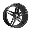 Asanti Black - ABL-12 ORION - Black - GLOSS BLACK - 20" x 9", 35 Offset, 5x120 (Bolt Pattern), 74.1mm HUB