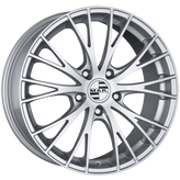 Mak Wheels - RENNEN - Silver - SILVER - 18" x 9", 50 Offset, 5x130 (Bolt Pattern), 71.6mm HUB