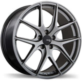 Fast Wheels - FC04 - Grey - Titanium - 20" x 8.5", 45 Offset, 5x115 (Bolt Pattern), 72.6mm HUB