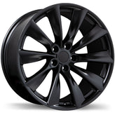 Replika - R241 - Black - Satin Black - 19" x 9.5", 45 Offset, 5x114.3 (Bolt Pattern), 70.2mm HUB