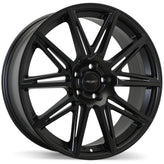 Fast Wheels - Switch - Black - Satin Black - 19" x 8", 40 Offset, 5x108 (Bolt Pattern), 63.4mm HUB