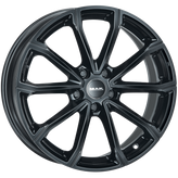 Mak Wheels - DaVinci - Black - GLOSS BLACK - 16" x 6", 45 Offset, 4x100 (Bolt Pattern), 56.1mm HUB