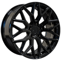 Envy Wheels - FF2GB - Black - GLOSS BLACK - 18" x 8", 40 Offset, 5x114.3 (Bolt Pattern), 60.1mm HUB