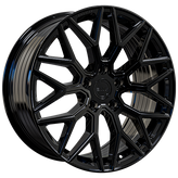 Envy Wheels - FF2GB - Black - GLOSS BLACK - 18" x 8", 40 Offset, 5x114.3 (Bolt Pattern), 60.1mm HUB