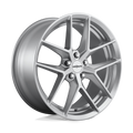 Rotiform - R133 FLG - Silver - Gloss Silver - 18" x 8.5", 45 Offset, 5x112 (Bolt Pattern), 66.6mm HUB