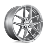 Rotiform - R133 FLG - Silver - Gloss Silver - 18" x 8.5", 45 Offset, 5x112 (Bolt Pattern), 66.6mm HUB