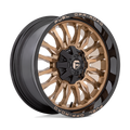 Fuel - D797 ARC - Bronze - PLATINUM BRONZE WITH BLACK LIP - 20" x 10", -18 Offset, 8x180 (Bolt Pattern), 124.2mm HUB