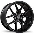 Braelin - BR14 - Black - Satin Black Anthracite - 19" x 9.5", 30 Offset, 5x114.3 (Bolt Pattern), 70.2mm HUB