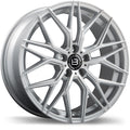 Braelin - BR10 - Silver - Gloss Silver - 19" x 8.5", 45 Offset, 5x114.3 (Bolt Pattern), 56.1mm HUB