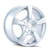 Touren - TR9 - Silver - HYPERSILVER - 16" x 7", 42 Offset, 5x100, 114.3 (Bolt Pattern), 72.6mm HUB