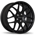 Braelin - BR06 - Black - Satin Black - 19" x 9.5", 25 Offset, 5x120 (Bolt Pattern), 60.1mm HUB