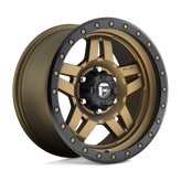 Fuel - D583 ANZA - Bronze - MATTE BRONZE BLACK BEAD RING - 17" x 8.5", 6 Offset, 6x139.7 (Bolt Pattern), 108mm HUB